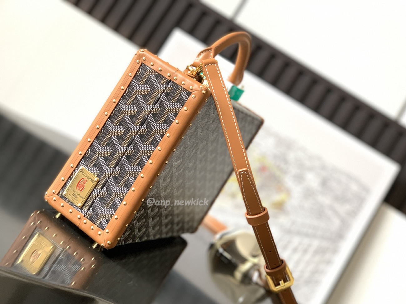 Goyard Grand Hôtel Box Bag 17 Cm X 7.7 Cm X 24.5 Cm (17) - newkick.vip